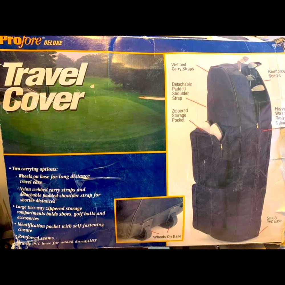 Travel golf club bag